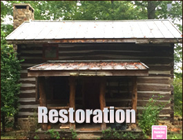 Historic Log Cabin Restoration  Powhatan Point, Ohio